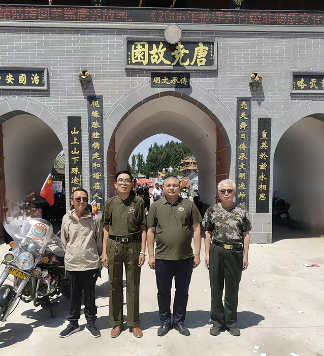 走访基层老兵 汲取榜样力量——拥军爱警网赴洪洞甘亭镇开展专项调研(图1)